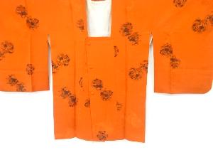 リサイクル　割れ絵皿模様道行コート